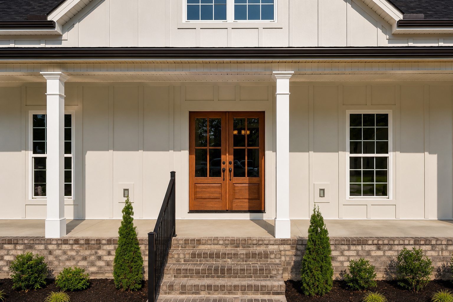 103 Stonebrook Drive — the covered entrance