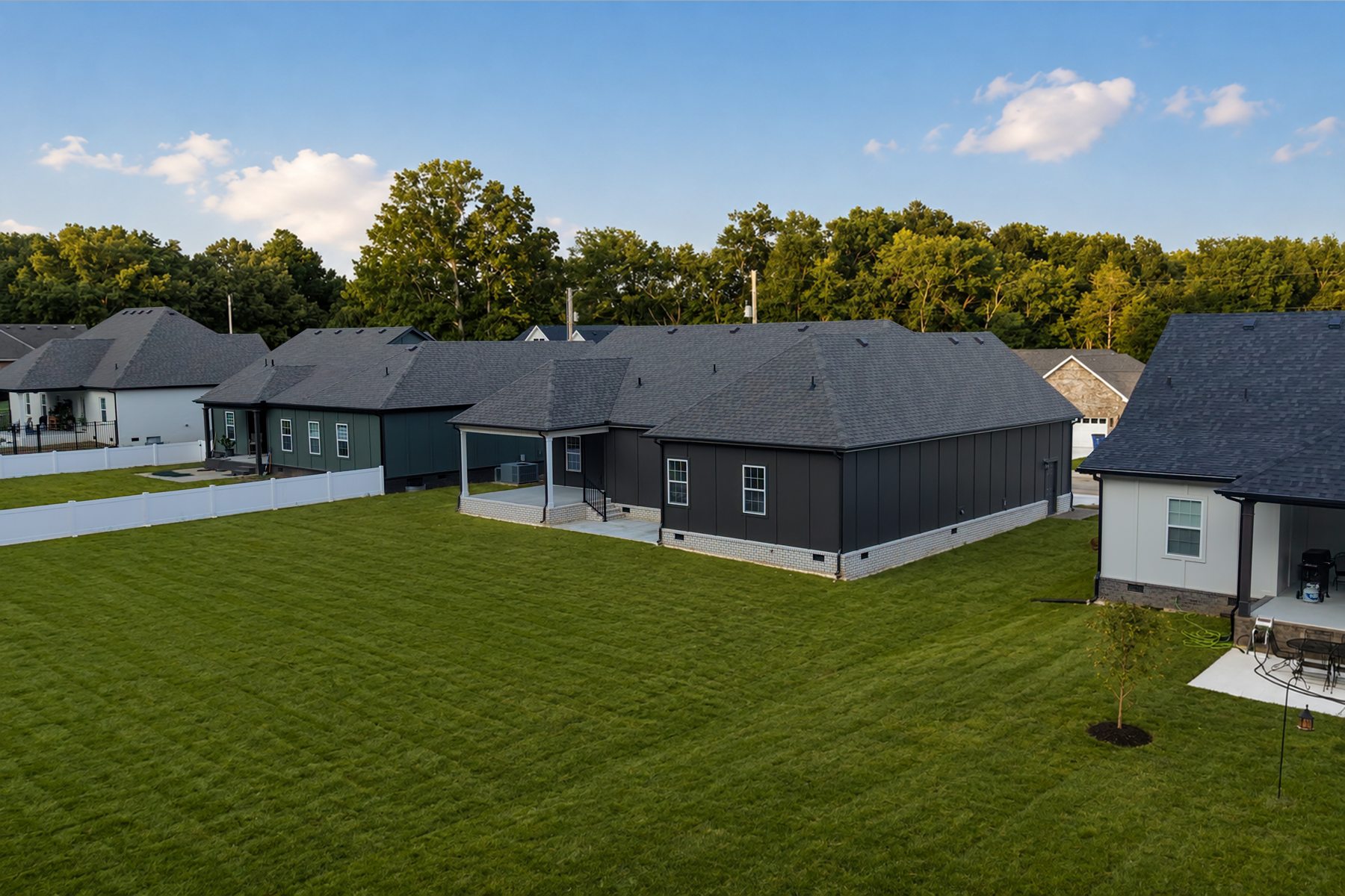 108 Stonebrook Drive — the grounds from above