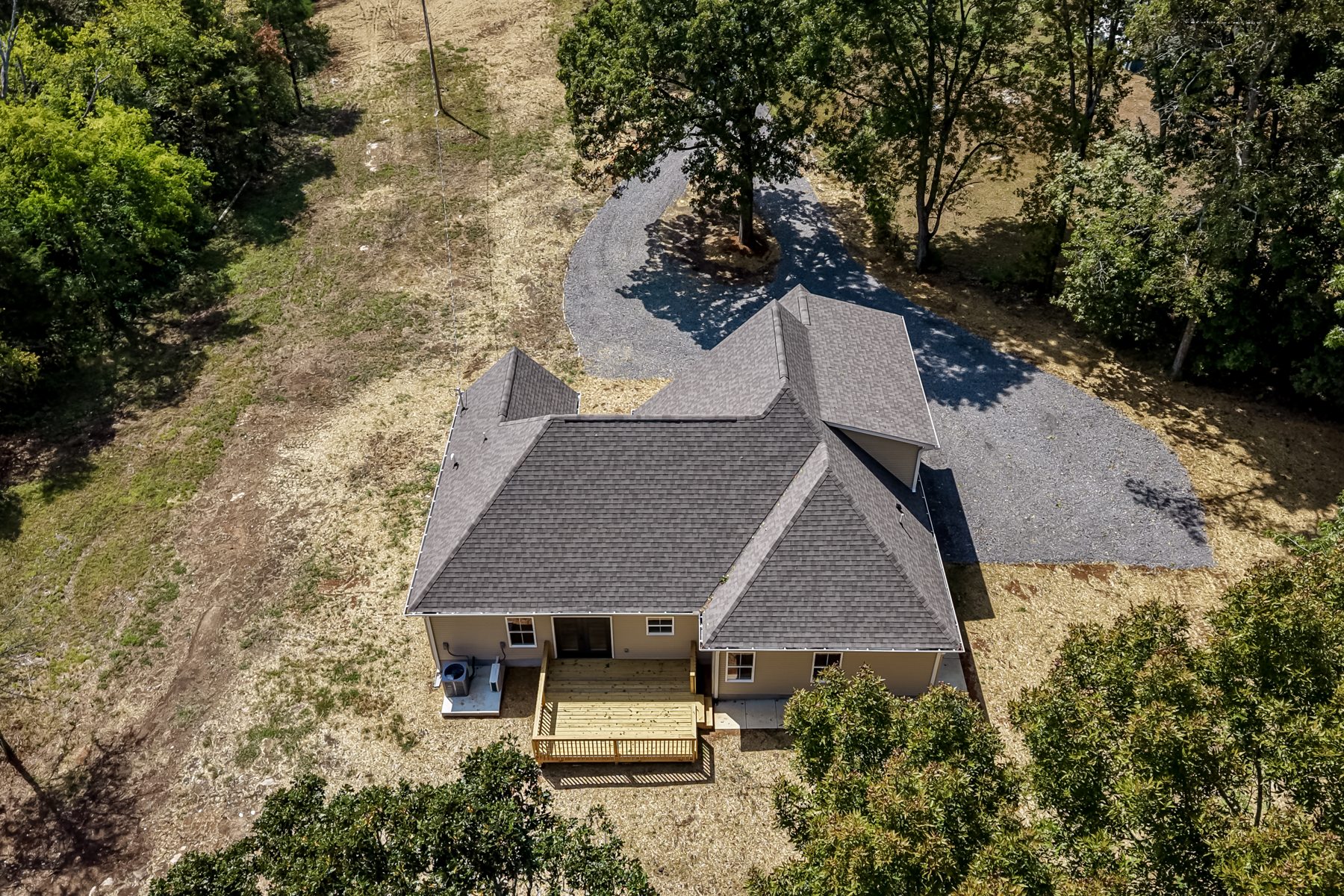 112 Jennings Lane — the grounds from above