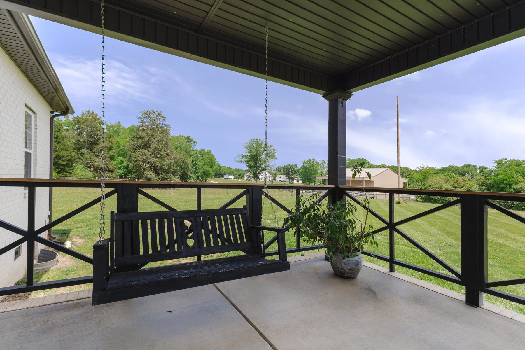 119 Greer Road — the porch outlook