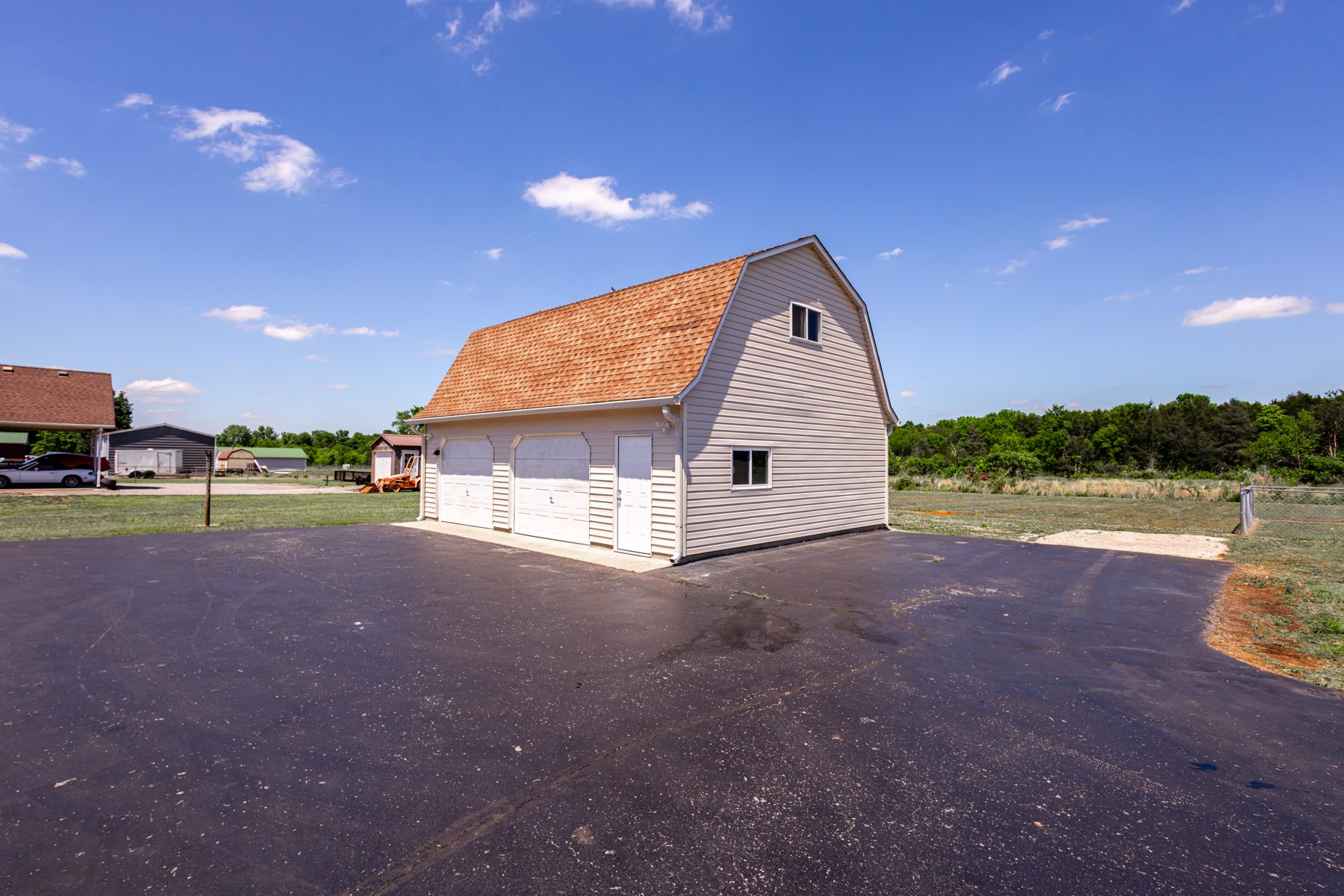 2932 Midland Road — the outbuilding