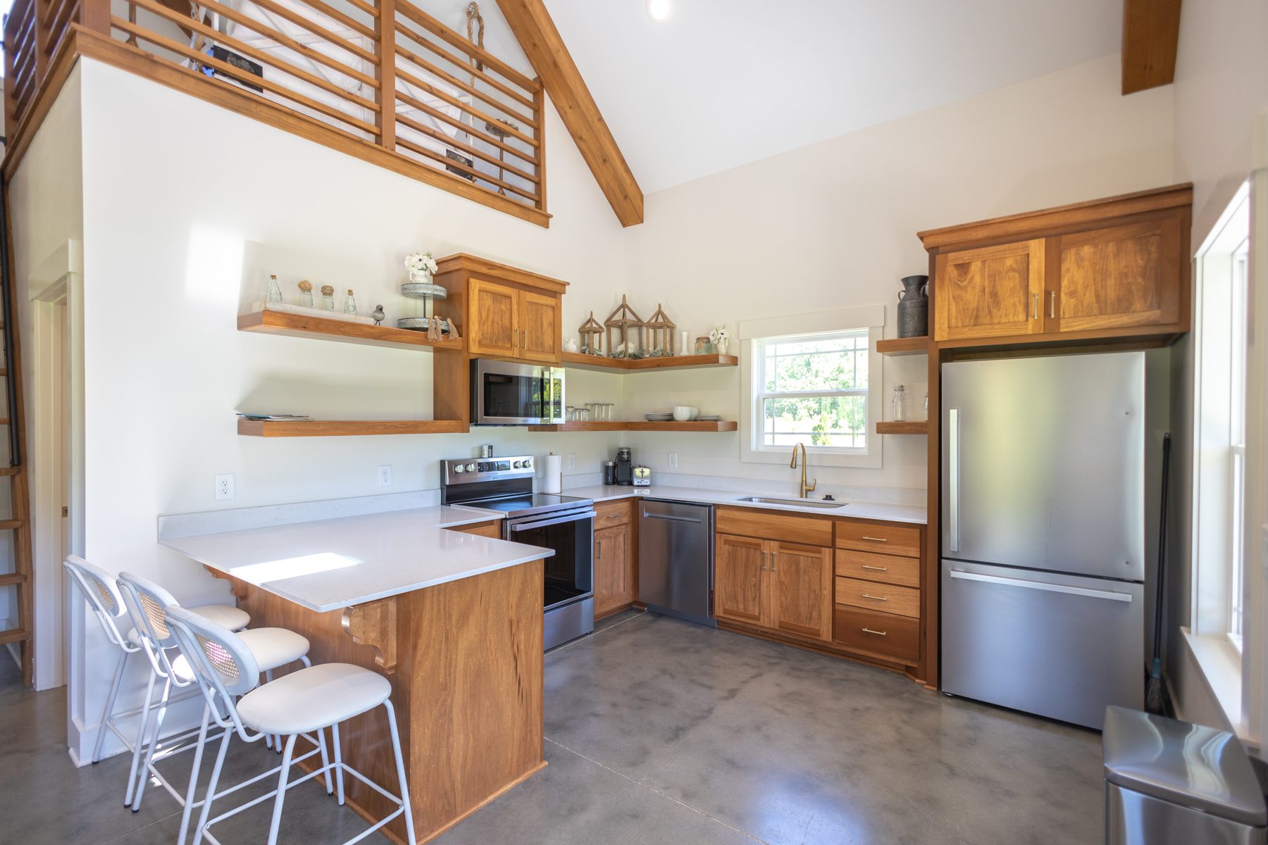 571 Bedford Lake Road — the kitchen
