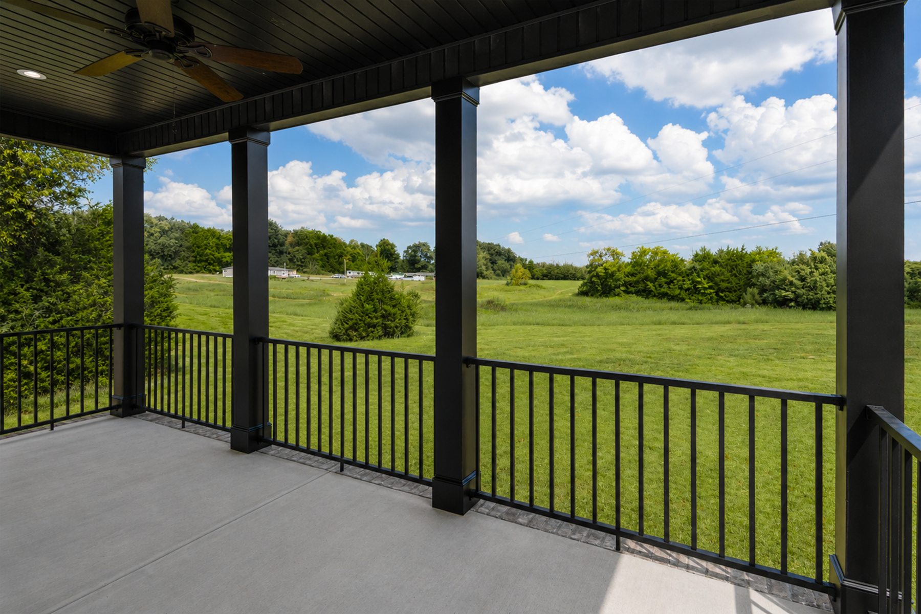 852 Lower Halls Mill Road — the porch outlook