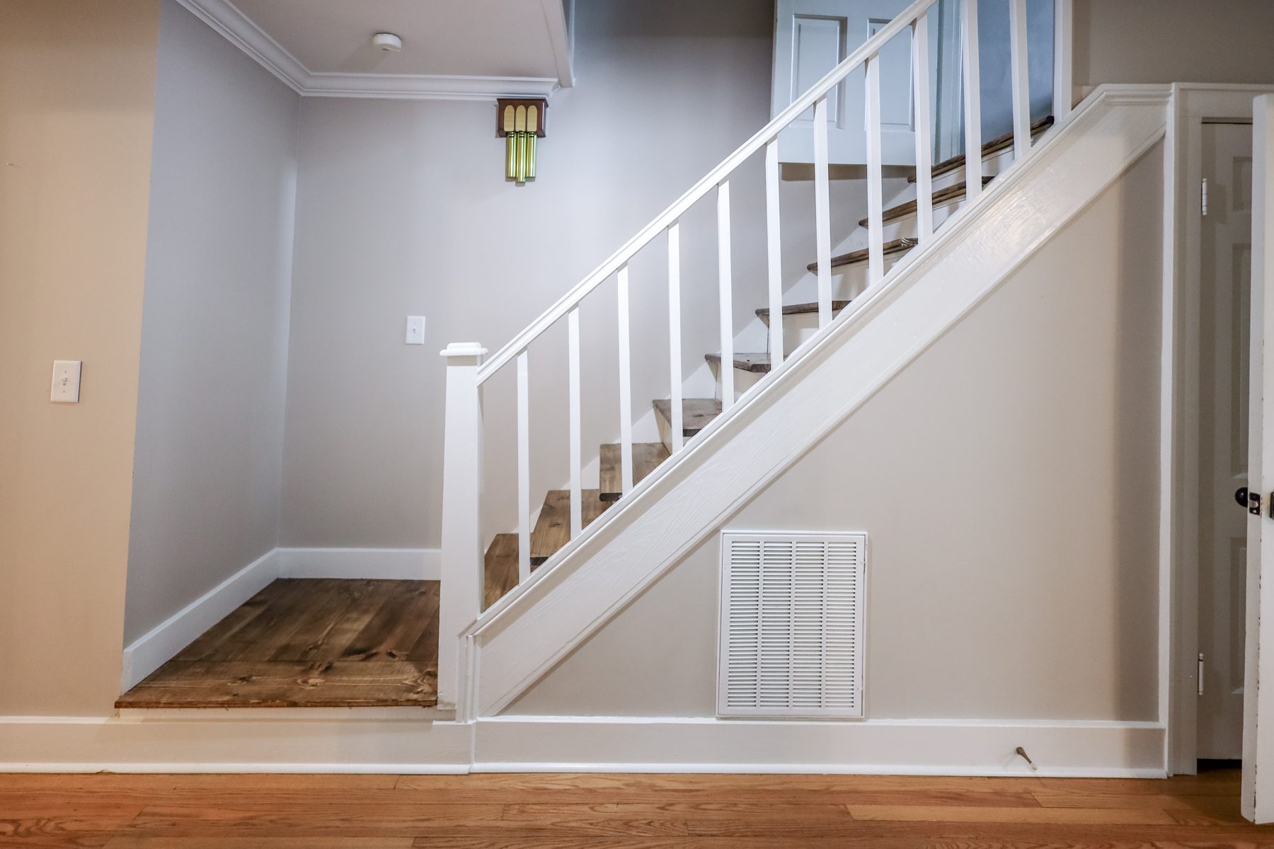 903 Union Street — the staircase