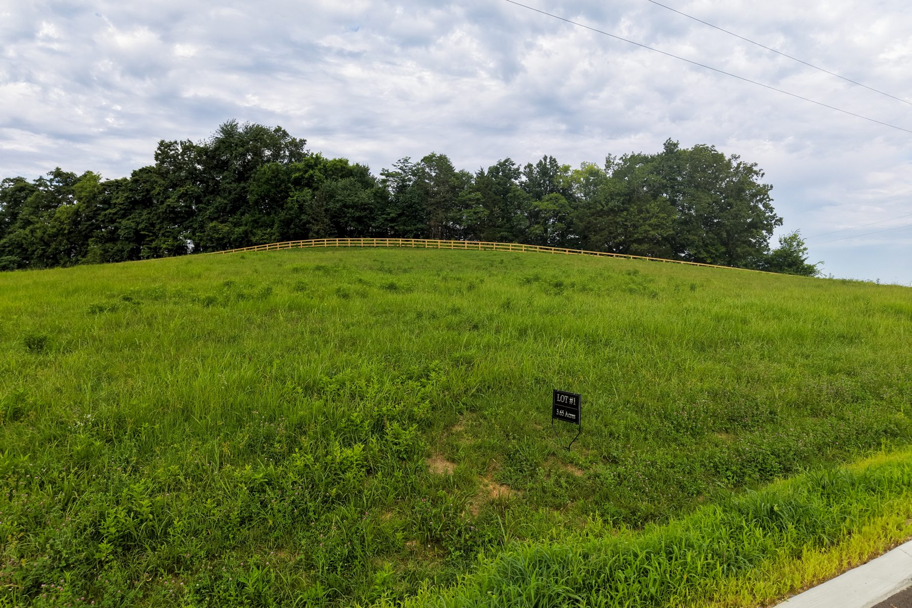 Lot 1 Skyridge Lane — across the lot