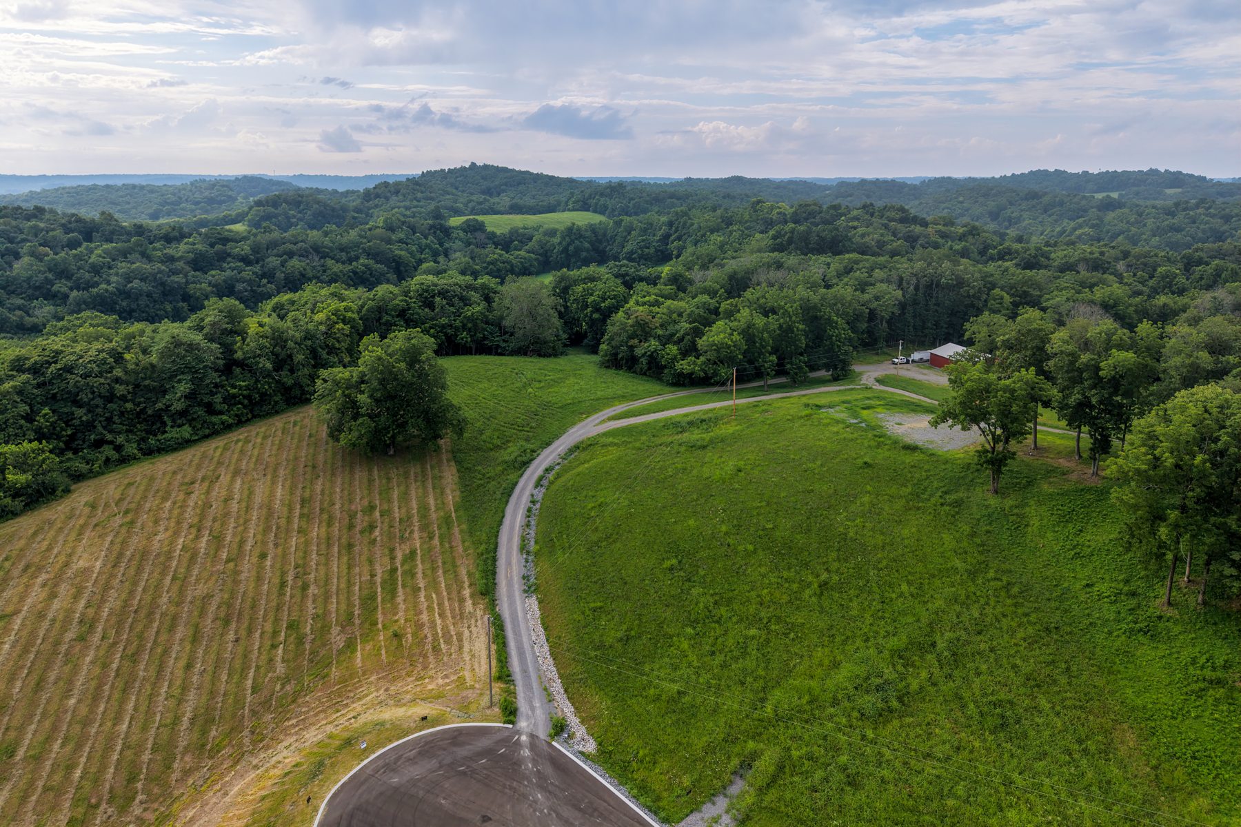 Lot 7 Skyridge Lane — lot 7 from above